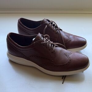 Men's Brown Leather Cole Haan shoes